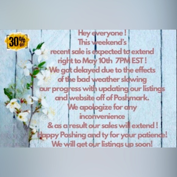 Extended 30💰% off SALE on all listings…marked with …🫶🏻this emoji ! - Picture 1 of 1